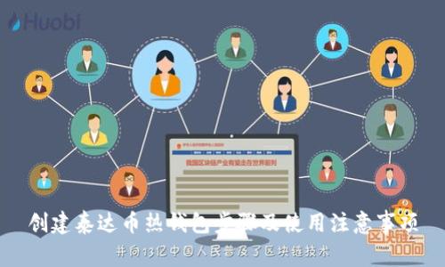 创建泰达币热钱包步骤及使用注意事项